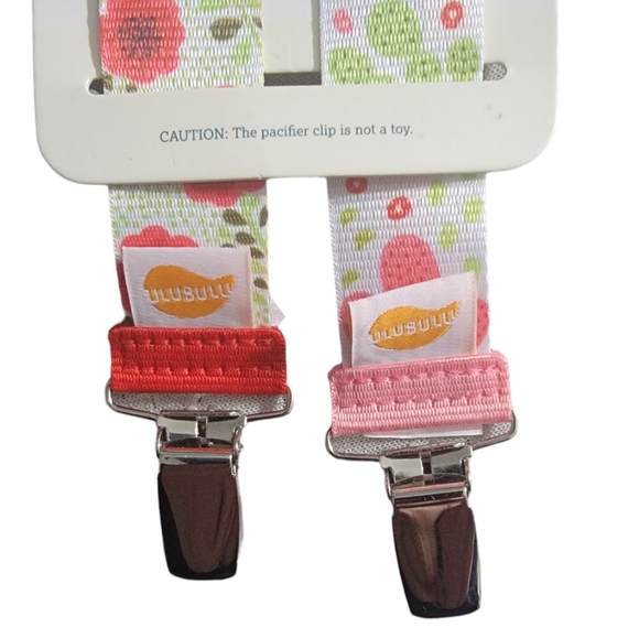 Ulubulu Pacifier Clips, 2 Pack - Picture 5 of 5